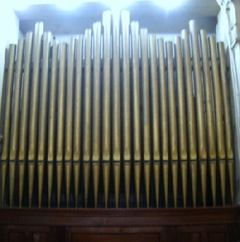 Maternal Heart of Mary Chapel Organ Pipes